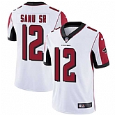 Nike Atlanta Falcons #12 Mohamed Sanu Sr White NFL Vapor Untouchable Limited Jersey,baseball caps,new era cap wholesale,wholesale hats